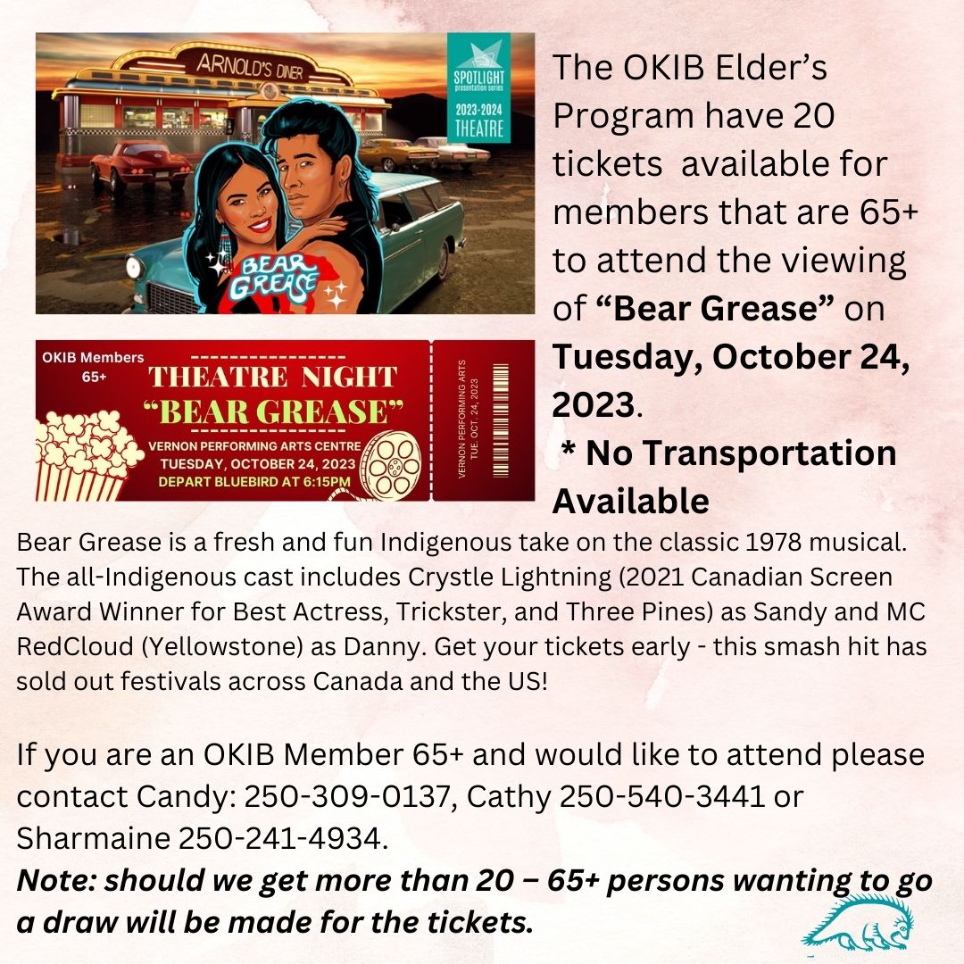 “Bear Grease” – Elder’s theatre night