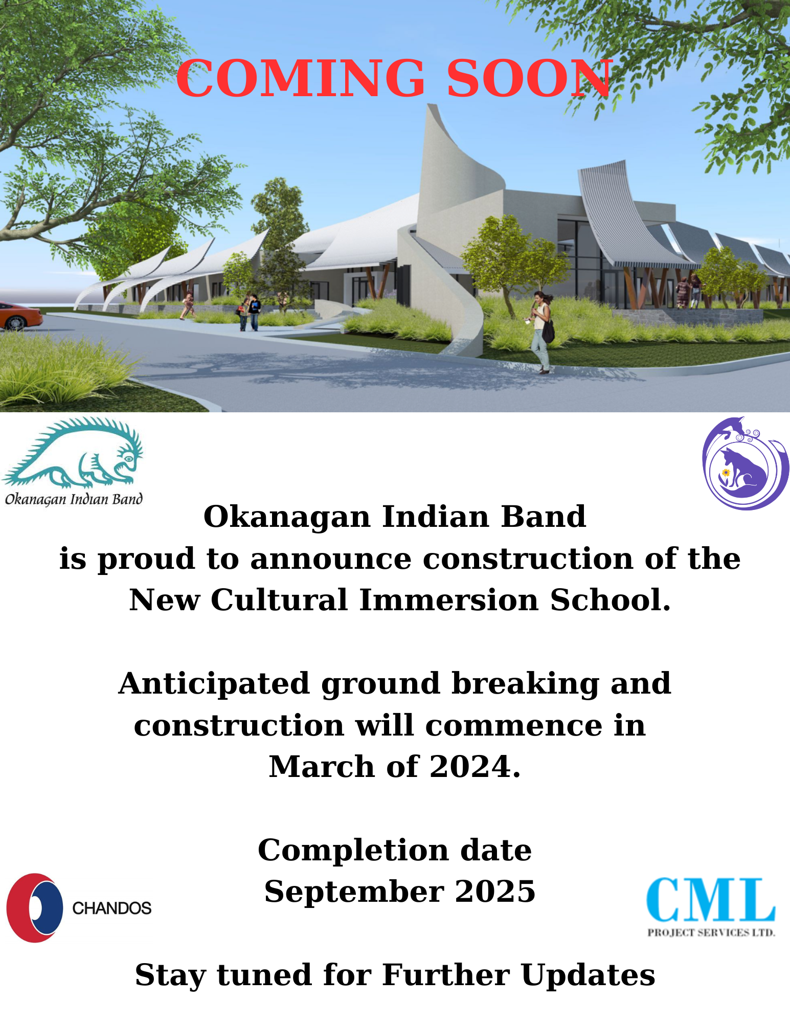New Cultural Immersion School Ground Breaking announcement