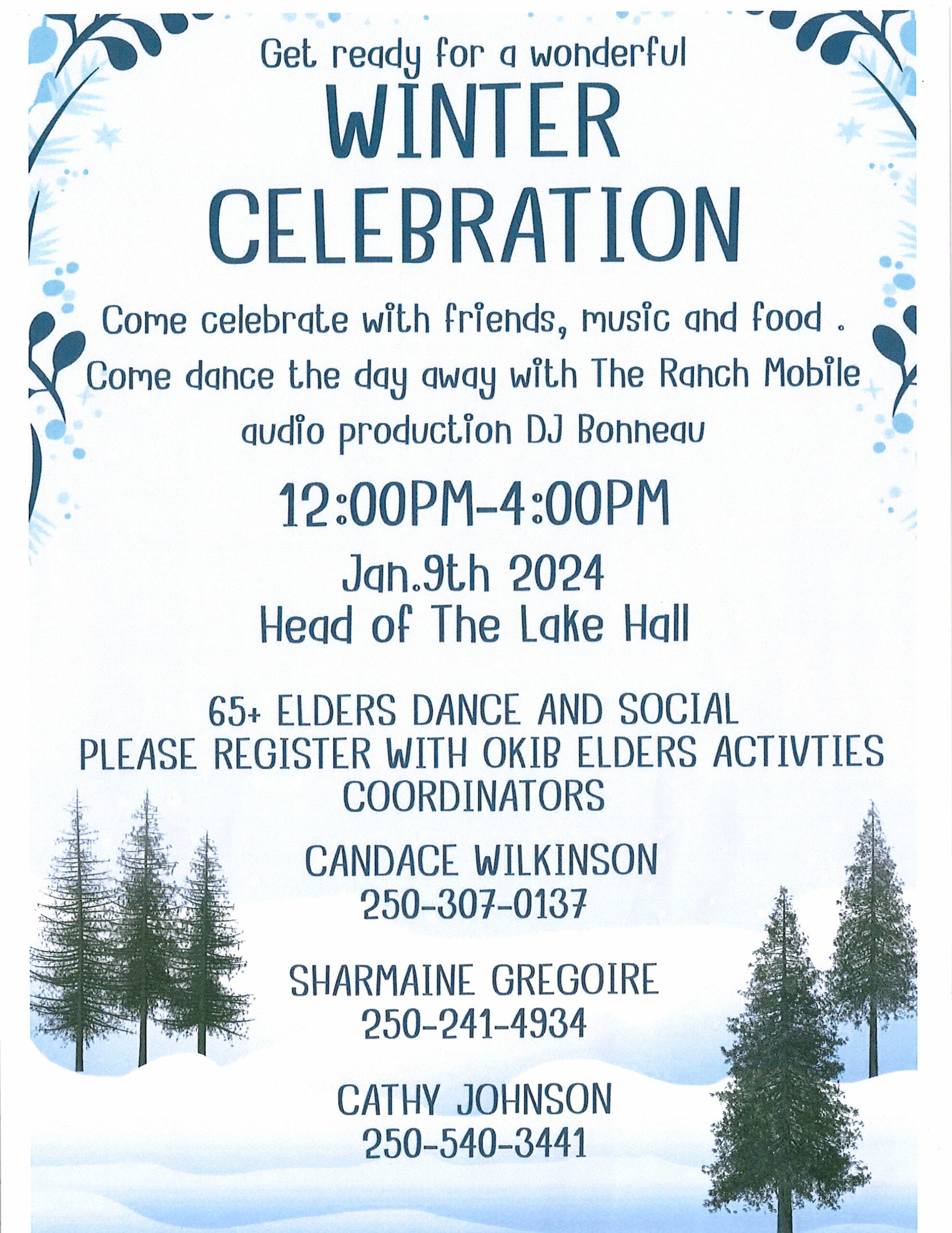 Reminder: Elders Winter Celebration