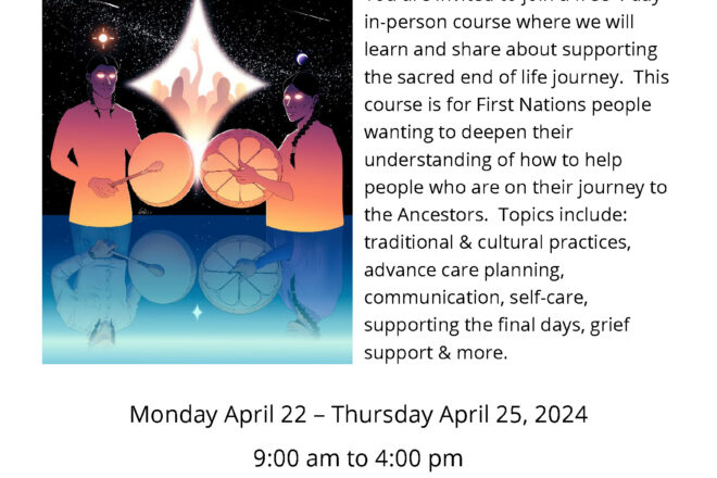 Indigenous End of Life Guide Course