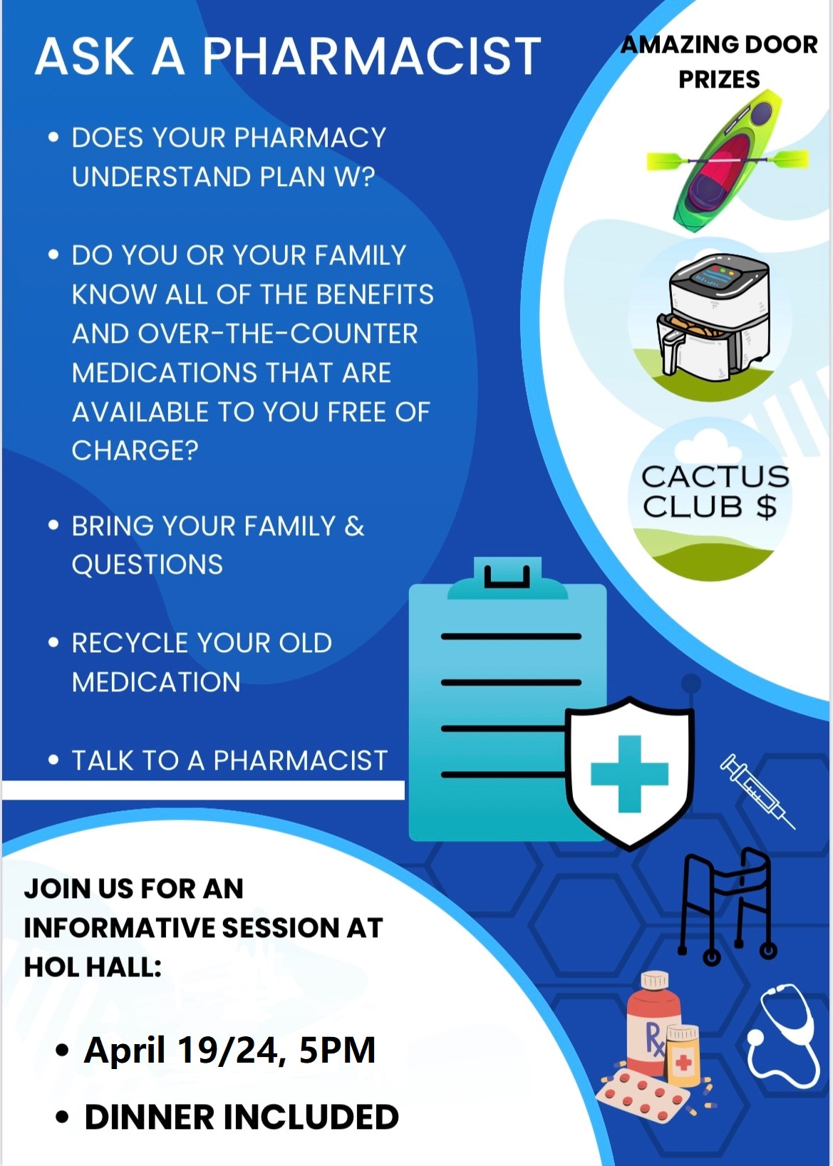 Happening tonight: Ask a Pharmacist