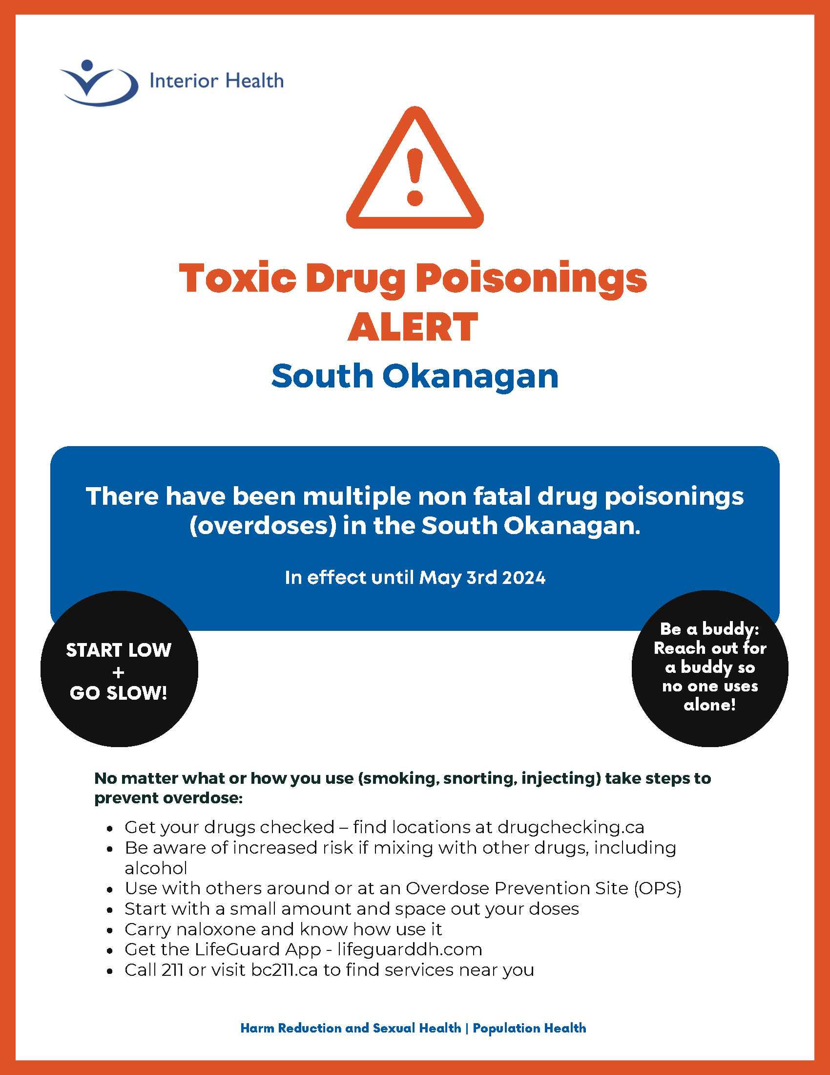 Drug Alert – South Okanagan