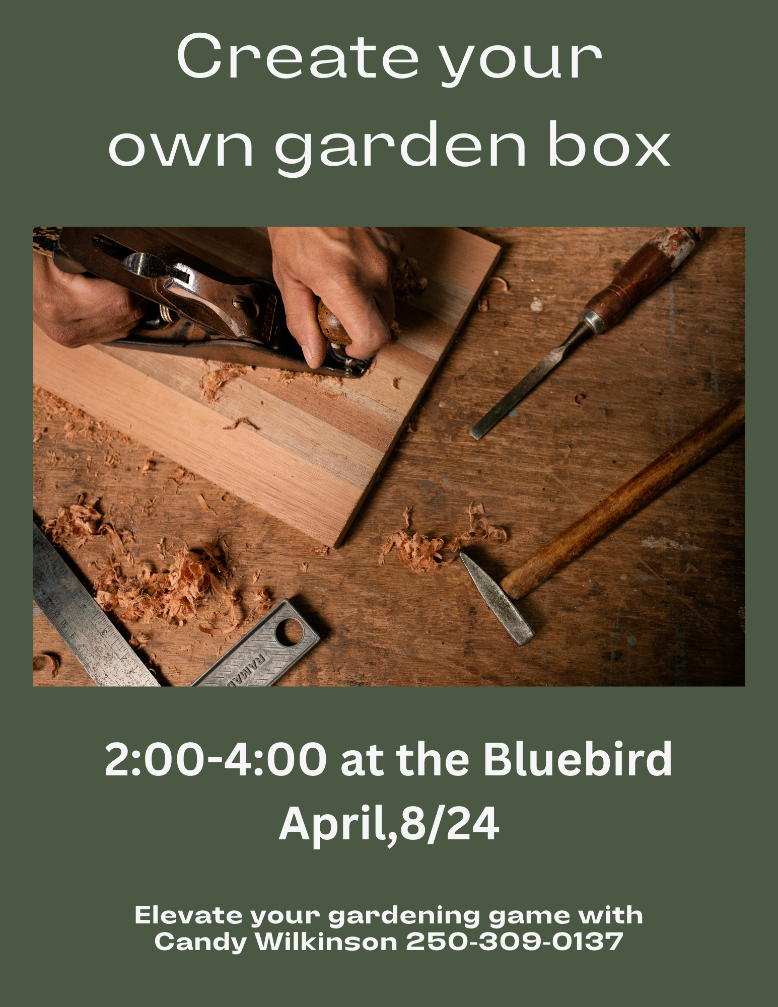 Elder’s Activities – Create your own garden box
