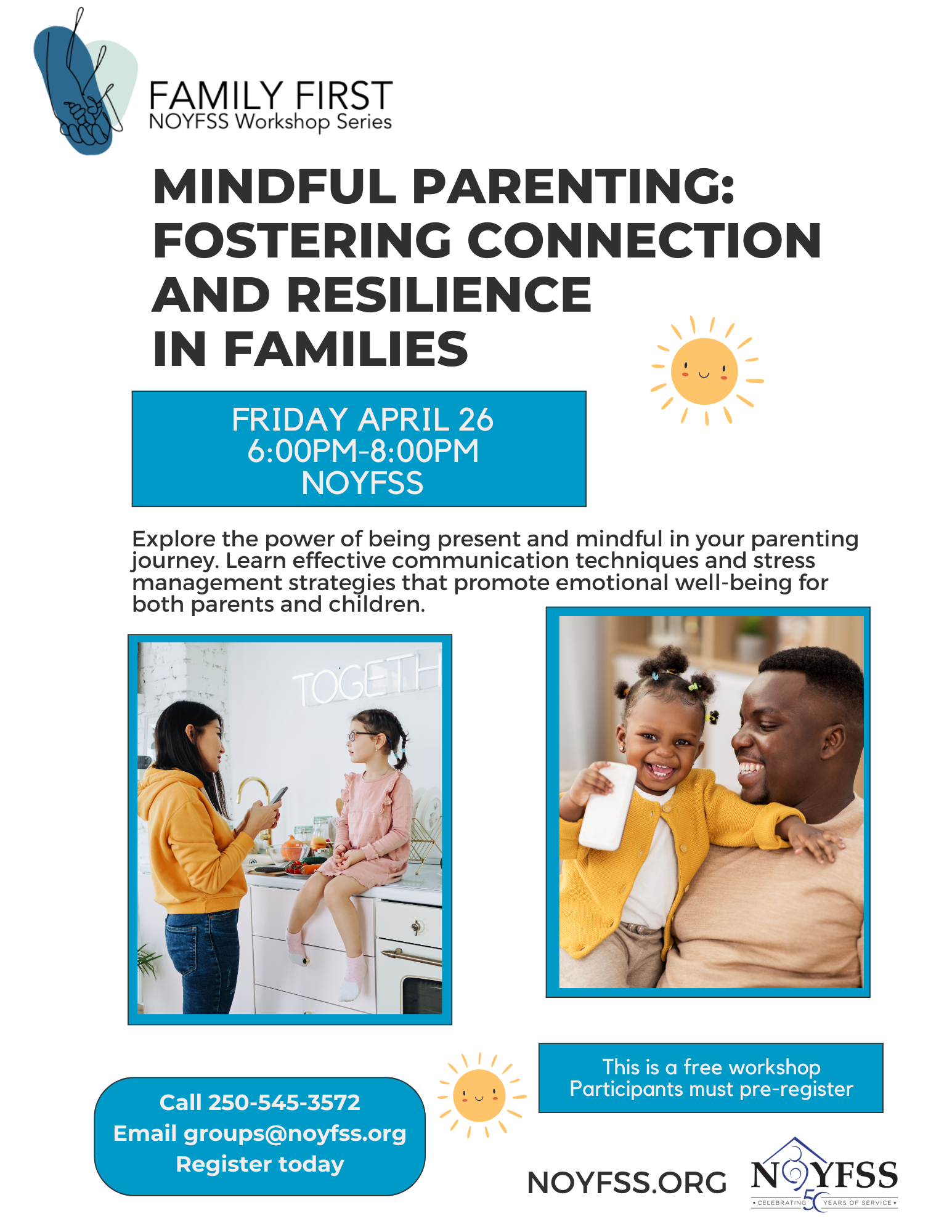 Free Workshop – Mindful Parenting: Fostering Connection and Resilience in Families