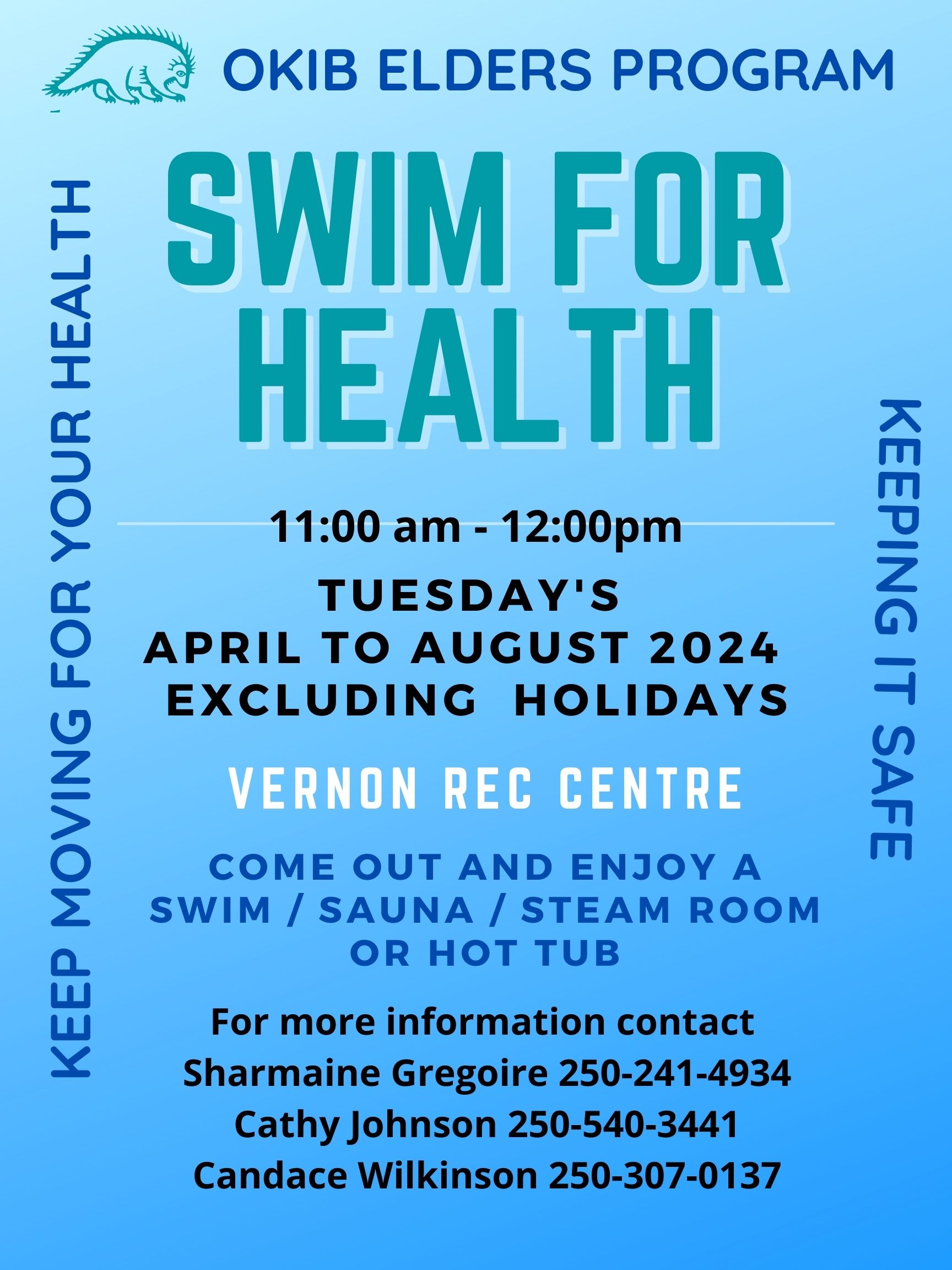 OKIB Elders Program – Swim for Health