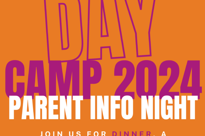 Summer Day Camp 2024 Parent info night