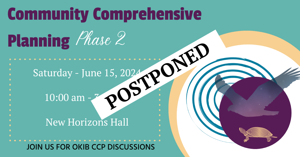 Comprehensive Community events postponed
