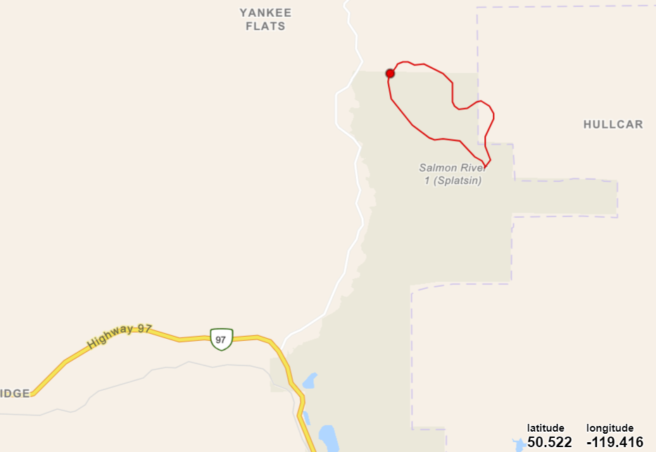 Hullcar mountain fire update