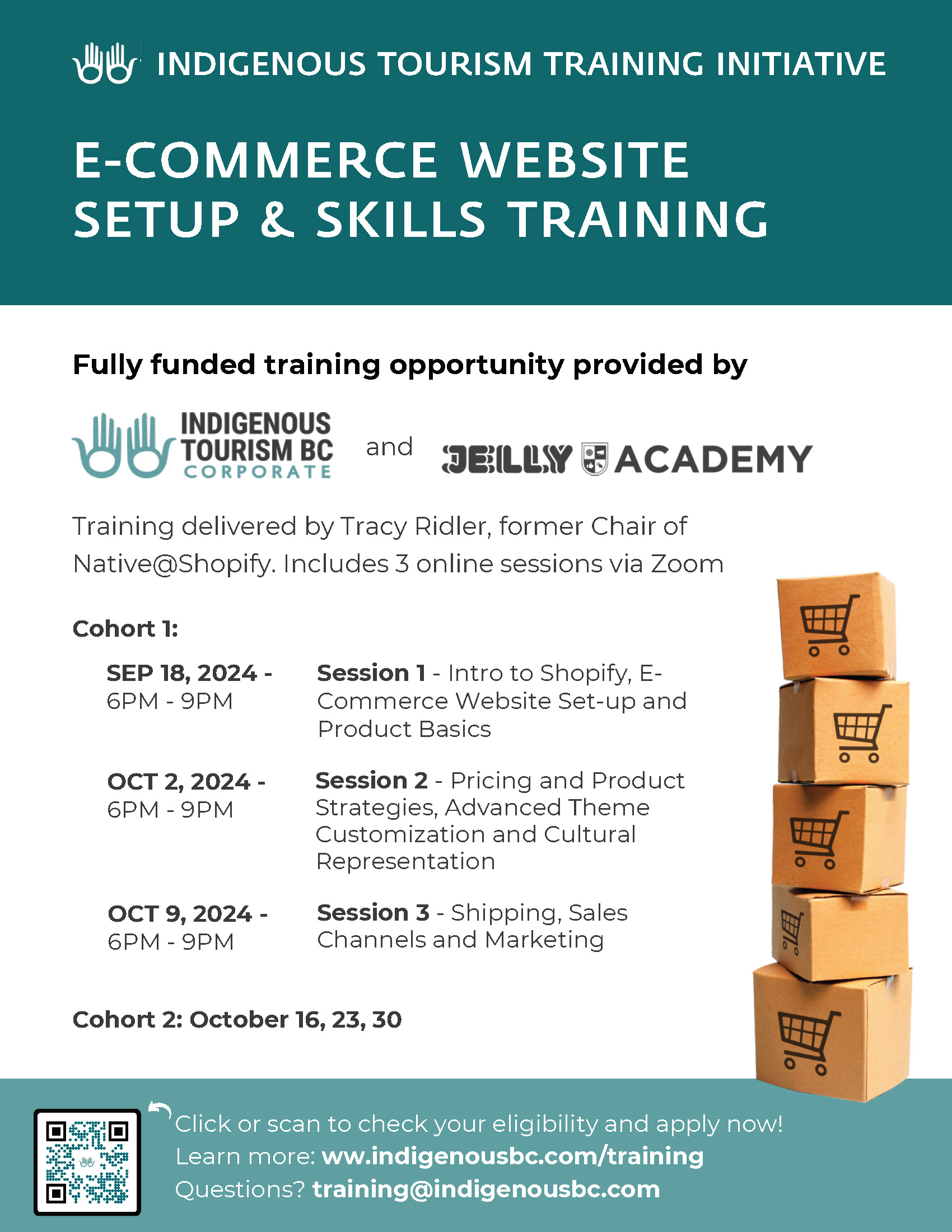 E-Commerce Website Setup & Skills Training