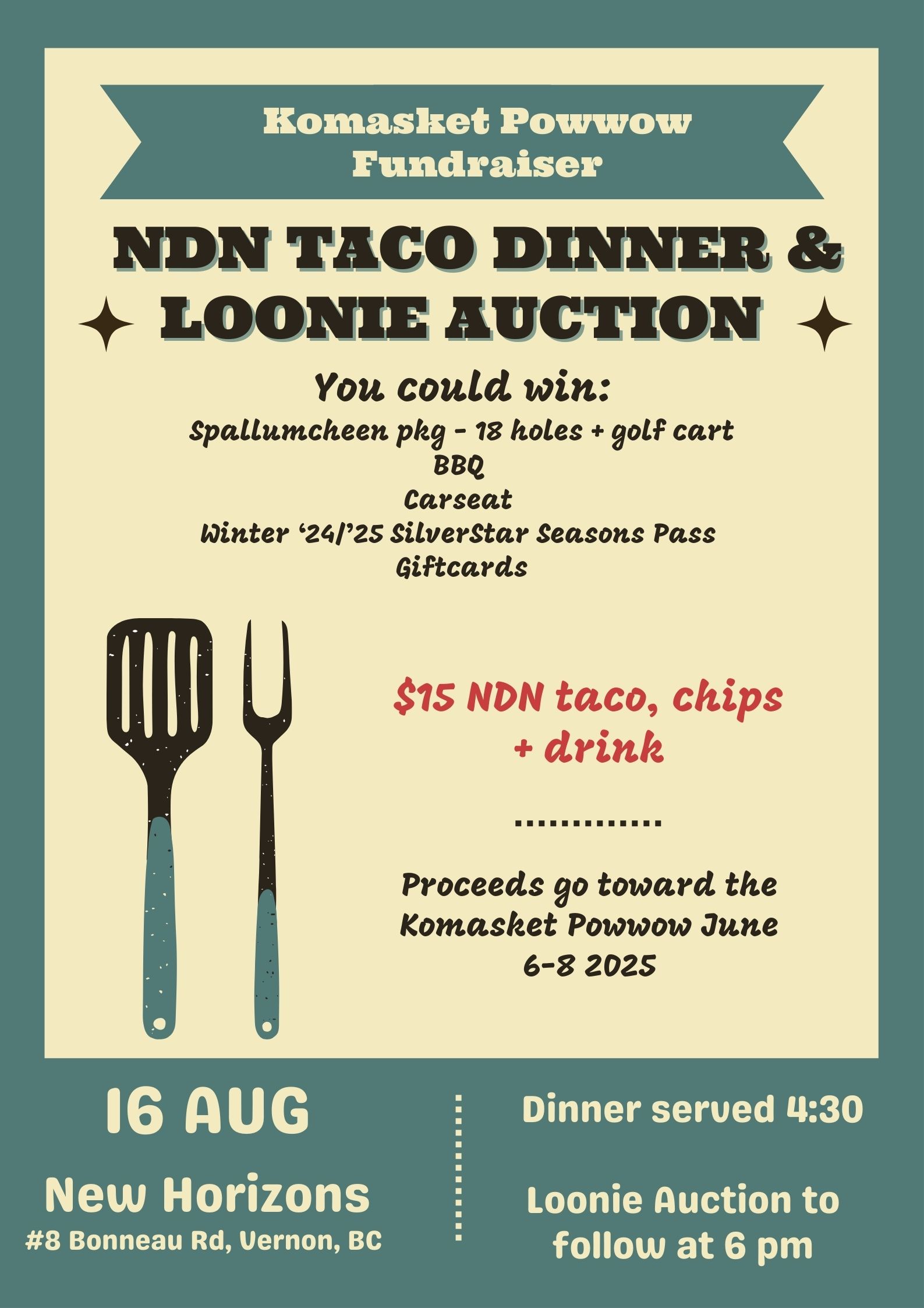 Komasket Powwow Fundraiser