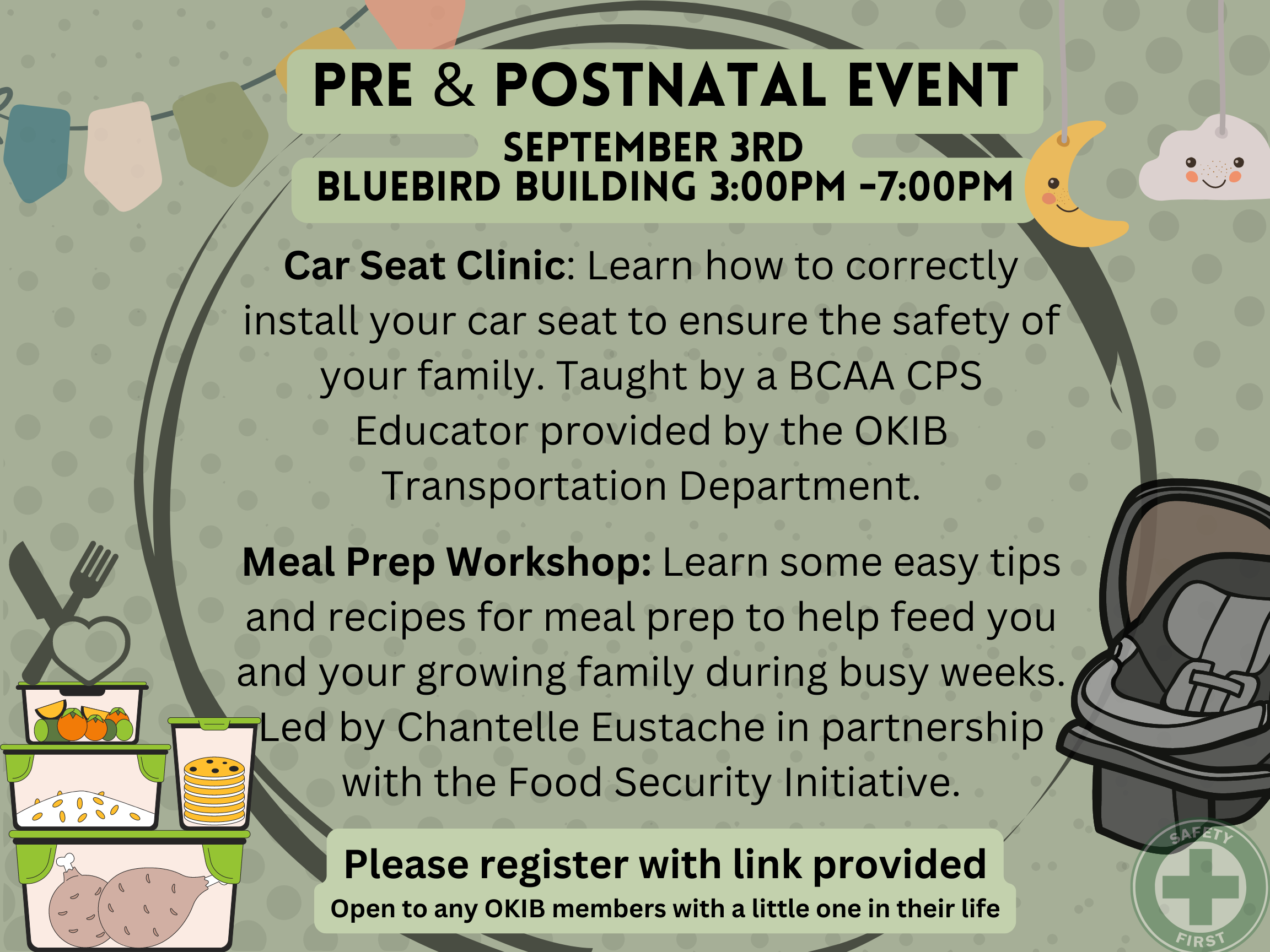Pre and post natal workshop