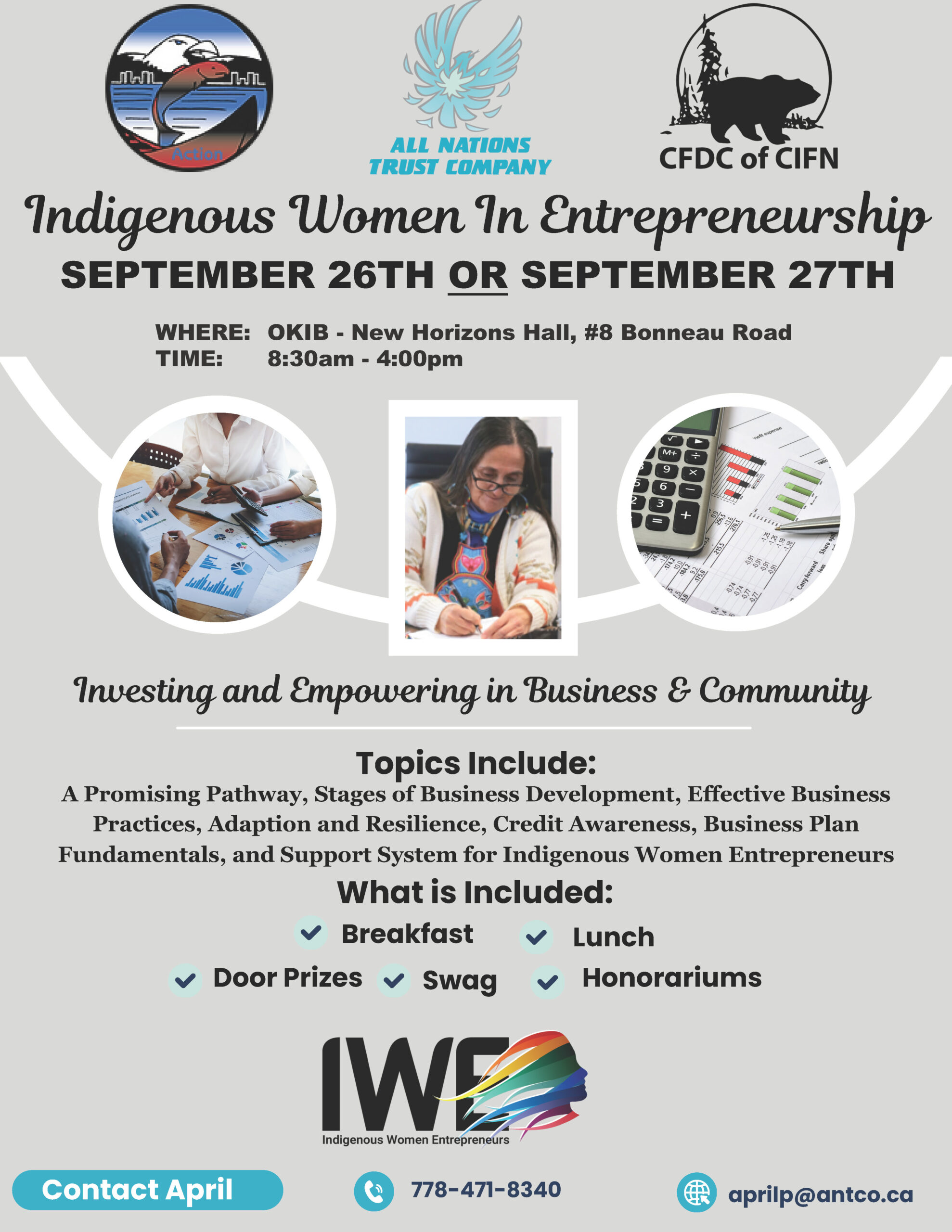 Indigenous Women in Entrepreneurship workshop
