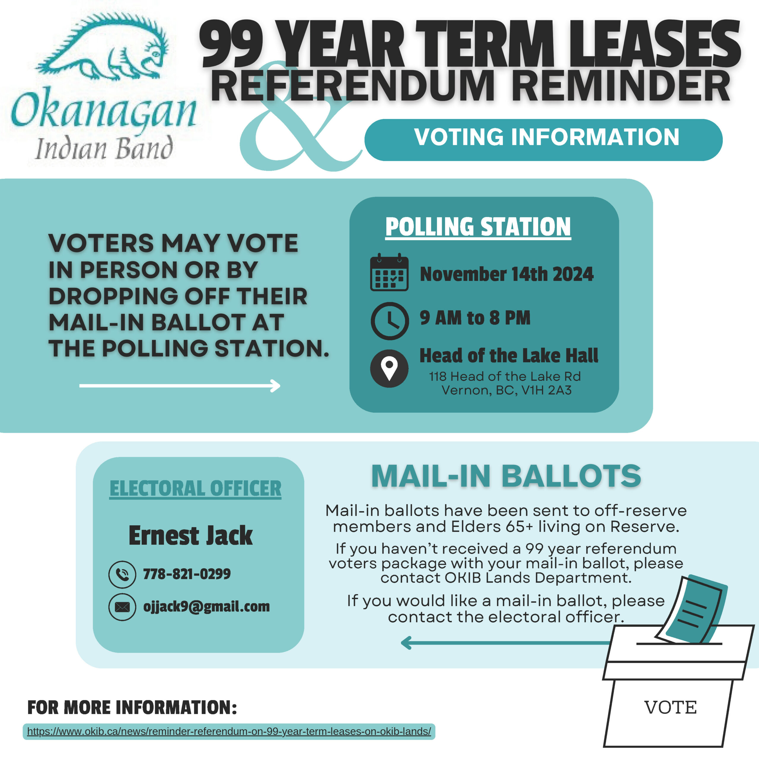 99 Year Term Lease Referendum reminder