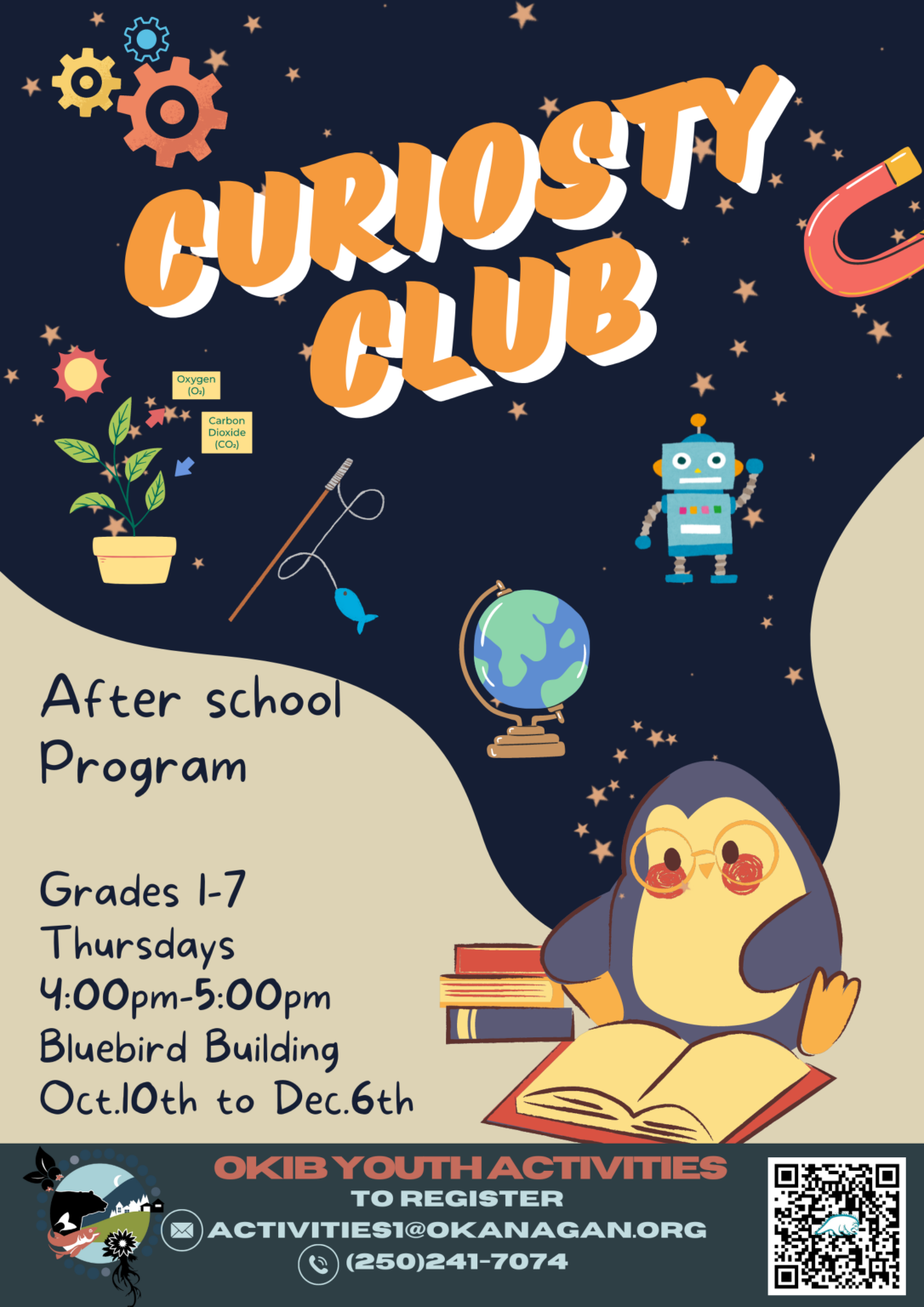Curiosity Programme Curiosity Club afterschool program - Okanagan Indian Band
