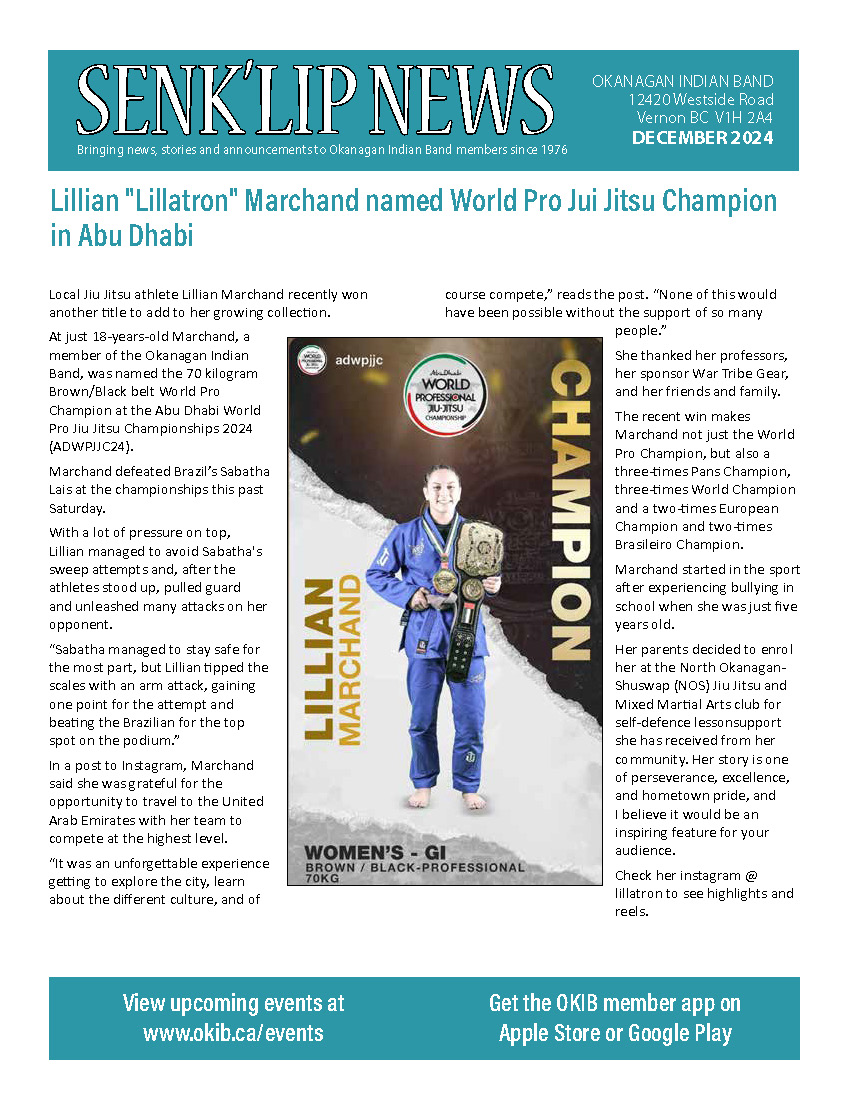 December edition of Senklip Newsletter is now available online