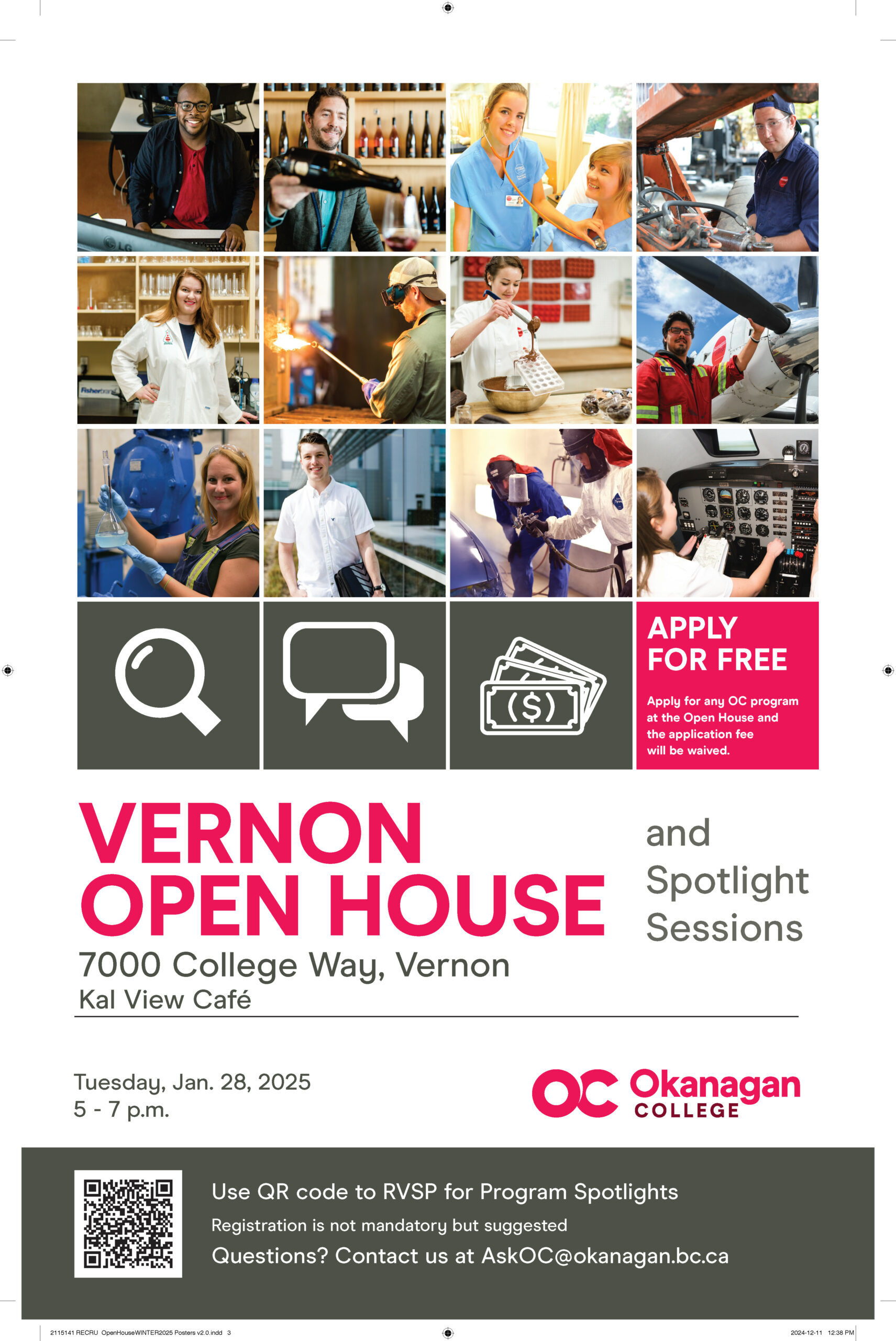 Okanagan College Vernon Campus – Open House