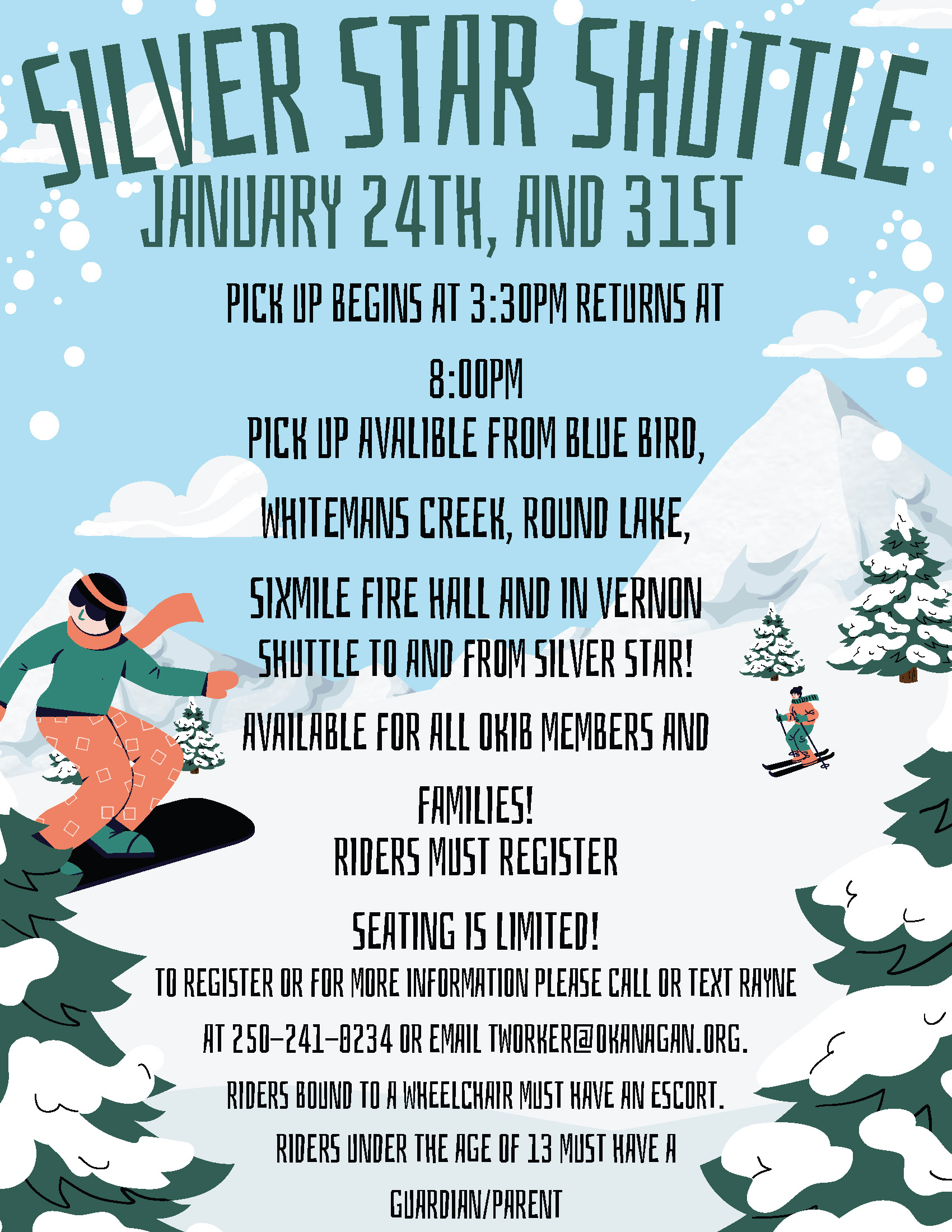 January Silver Star Shuttle