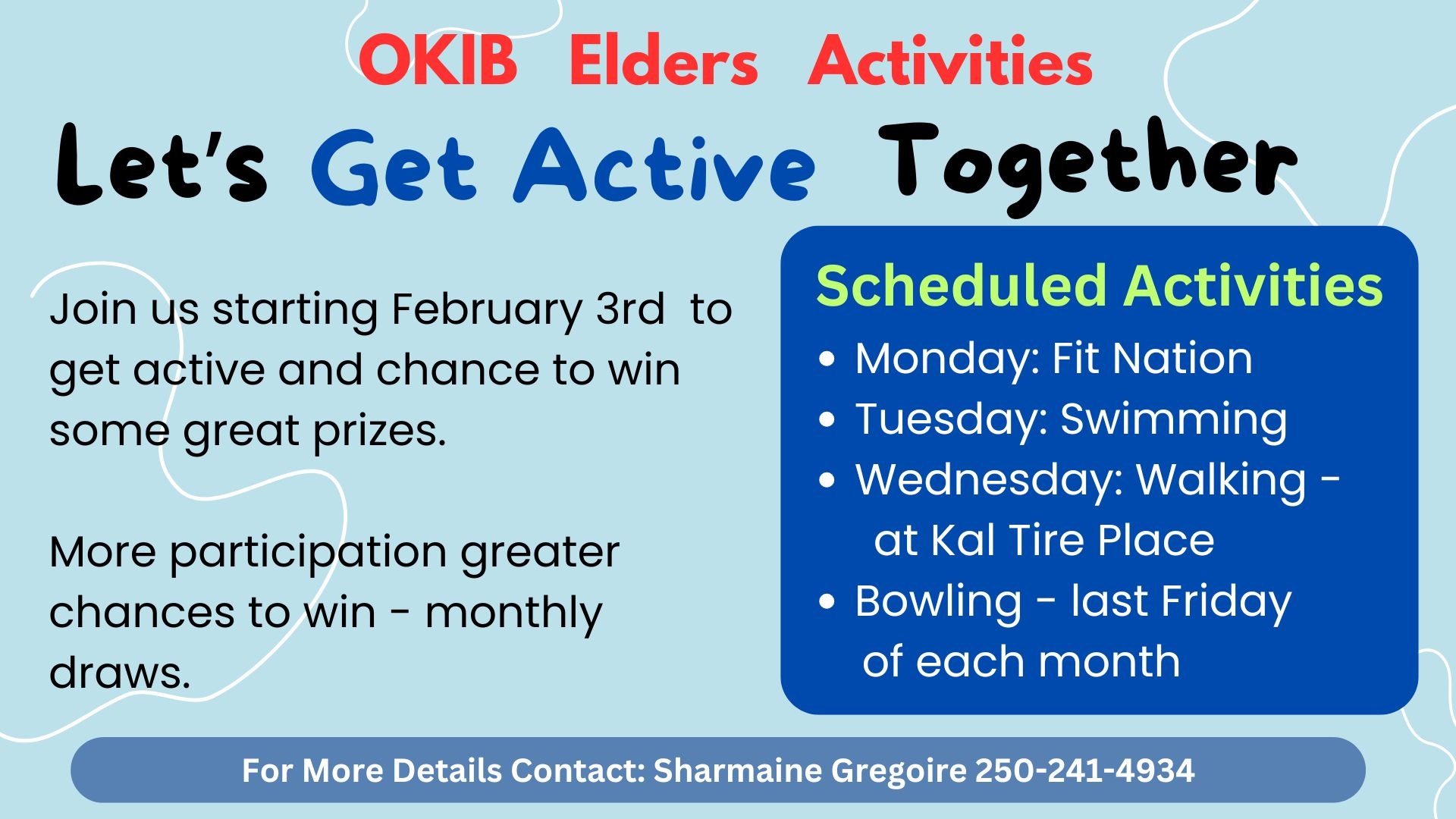 OKIB Elders – Get active together challenge