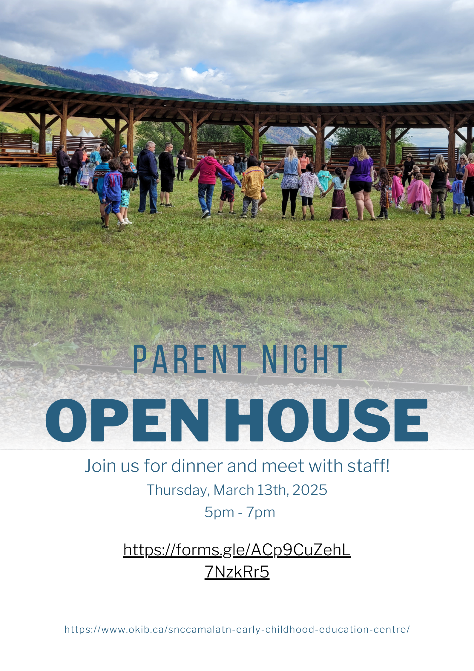 Snc’c’amala?tn Daycare Parent’s Night Open House