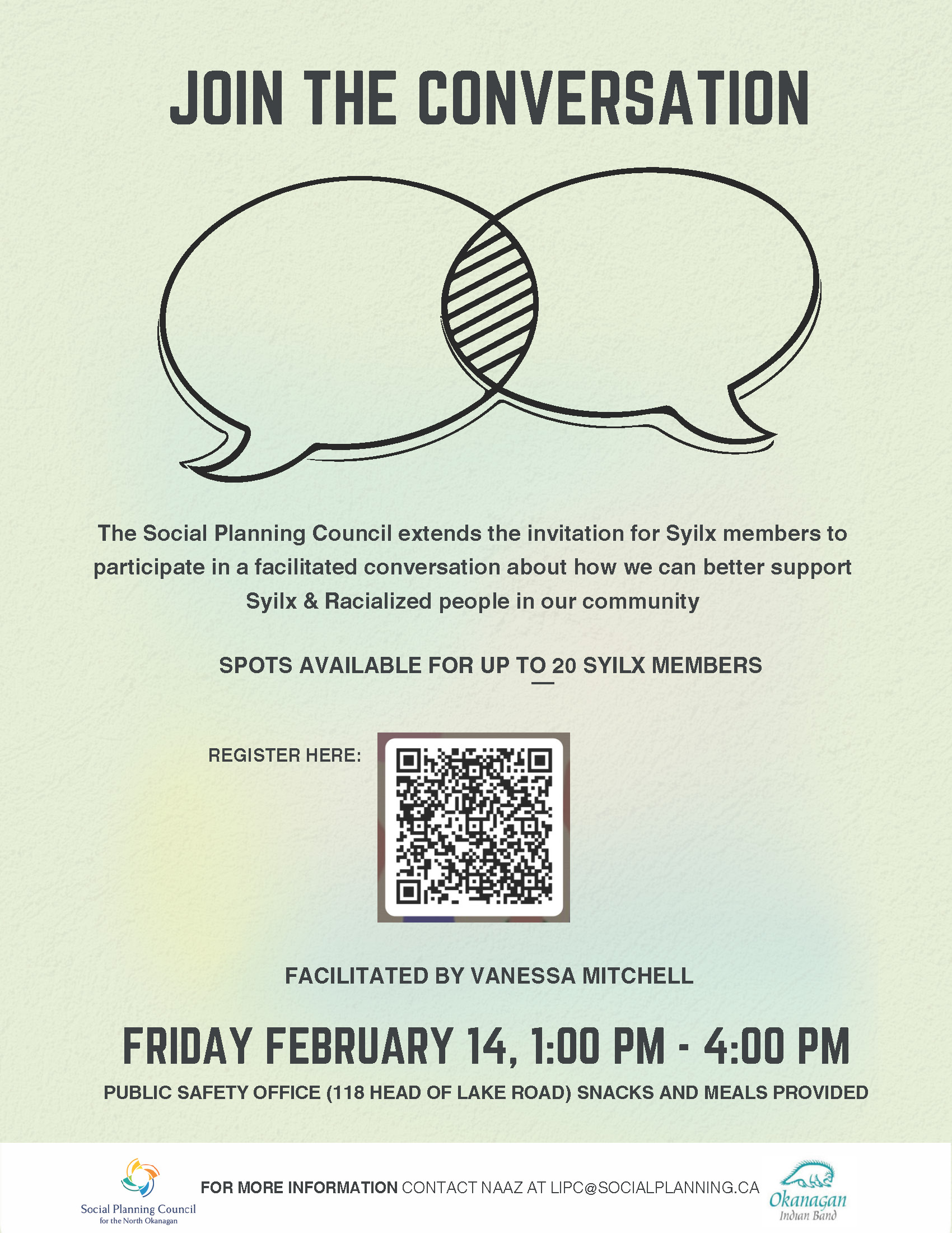 Social Planning Council – Antiracism conversation session