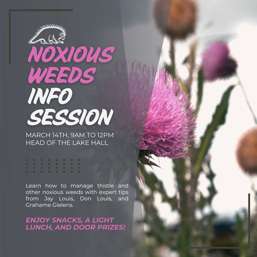 Reminder: Noxious Weeds Information Session this Friday