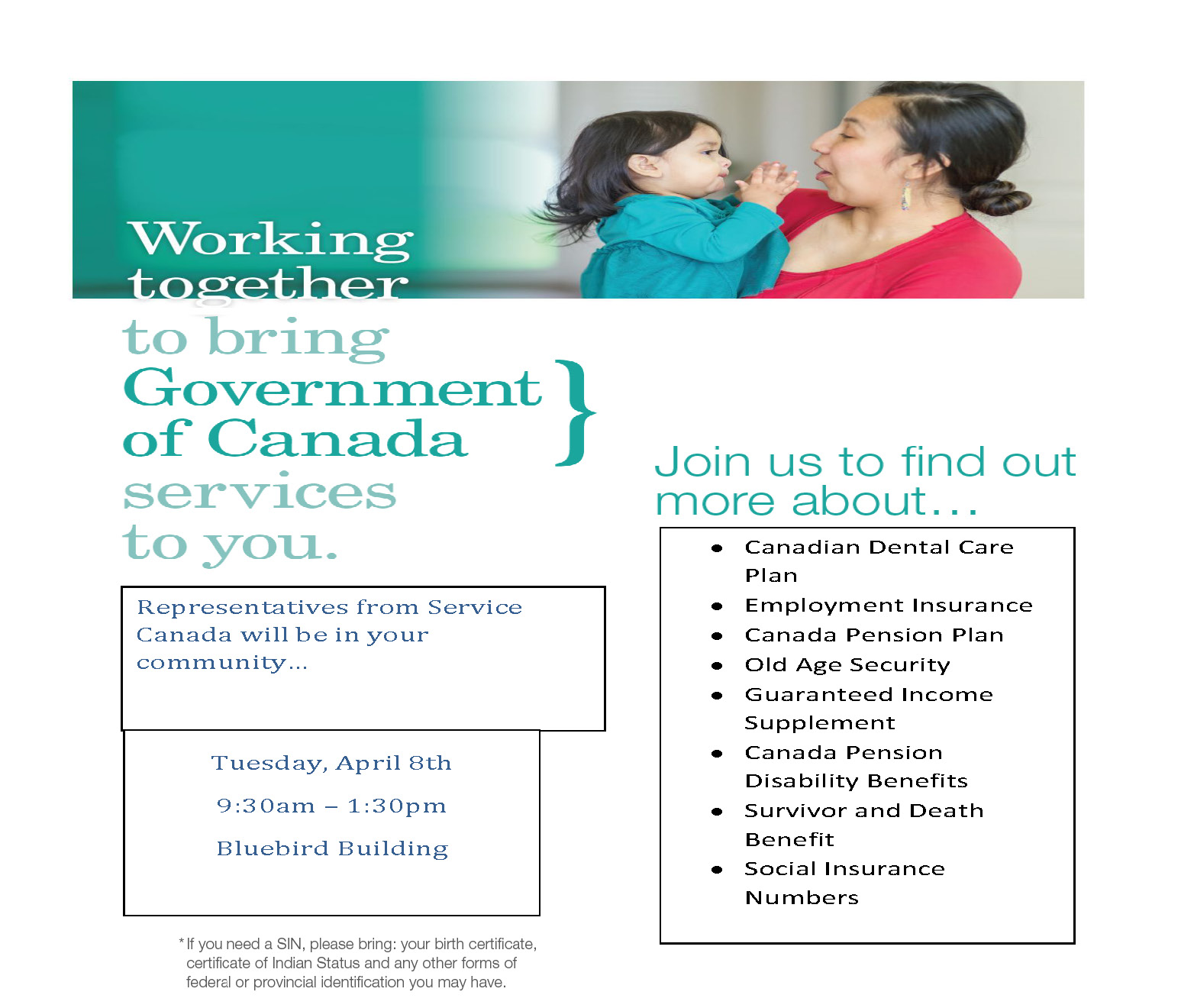 Service Canada and NexusBC Community Visit