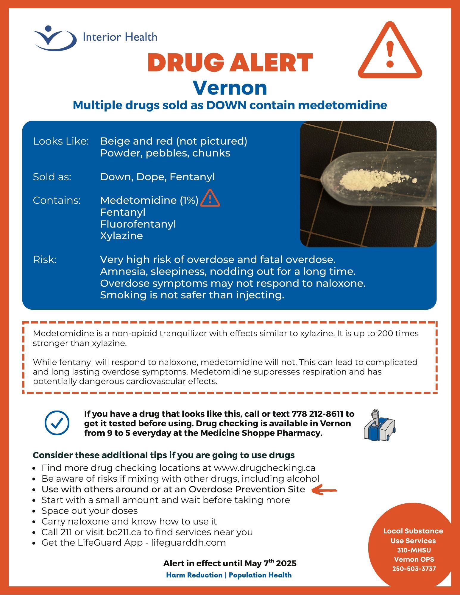 Drug Alert Vernon