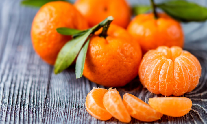 Mandarin oranges for pick up at bluebird
