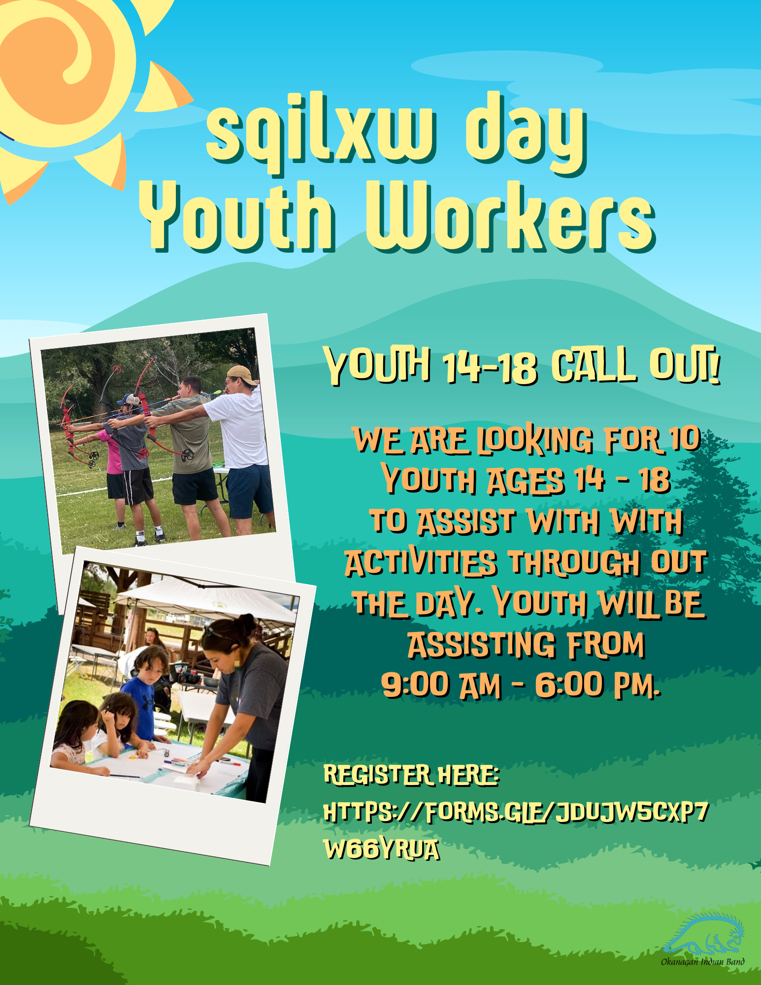 Sqilxw day Youth Workers