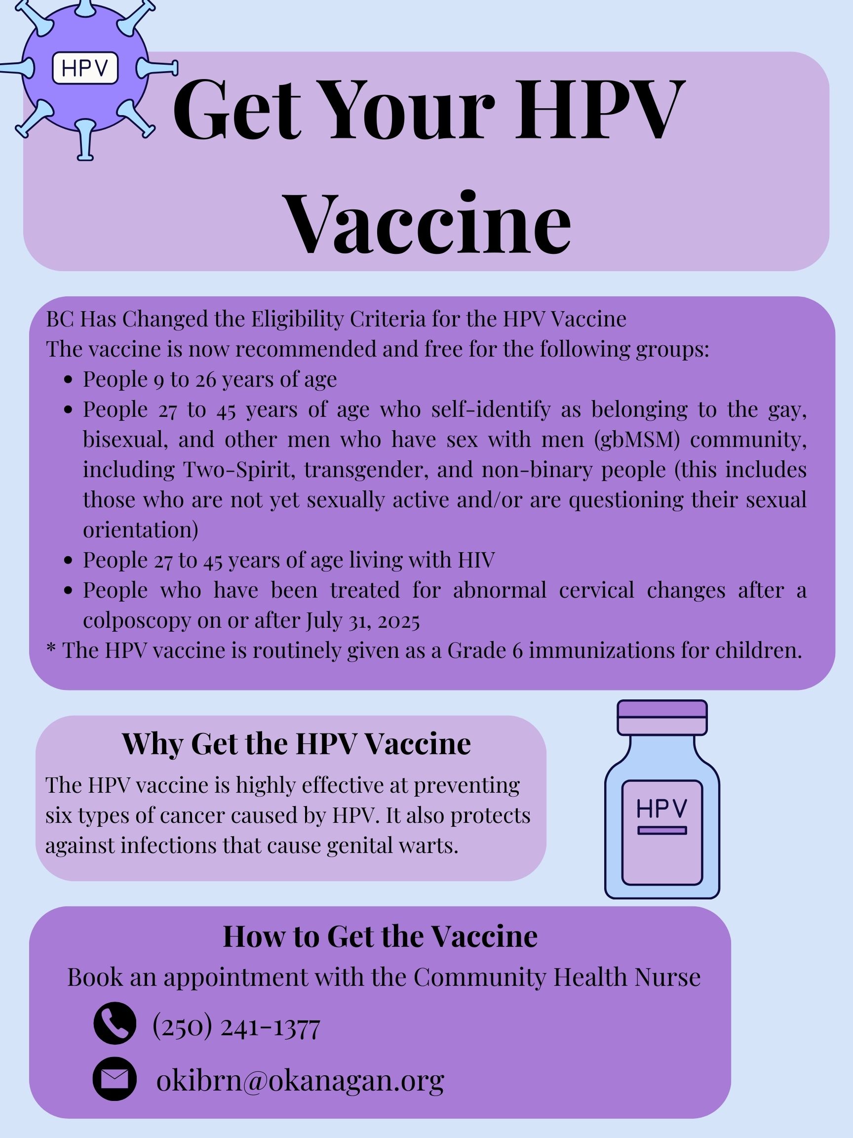 Get Your HPV Vaccine