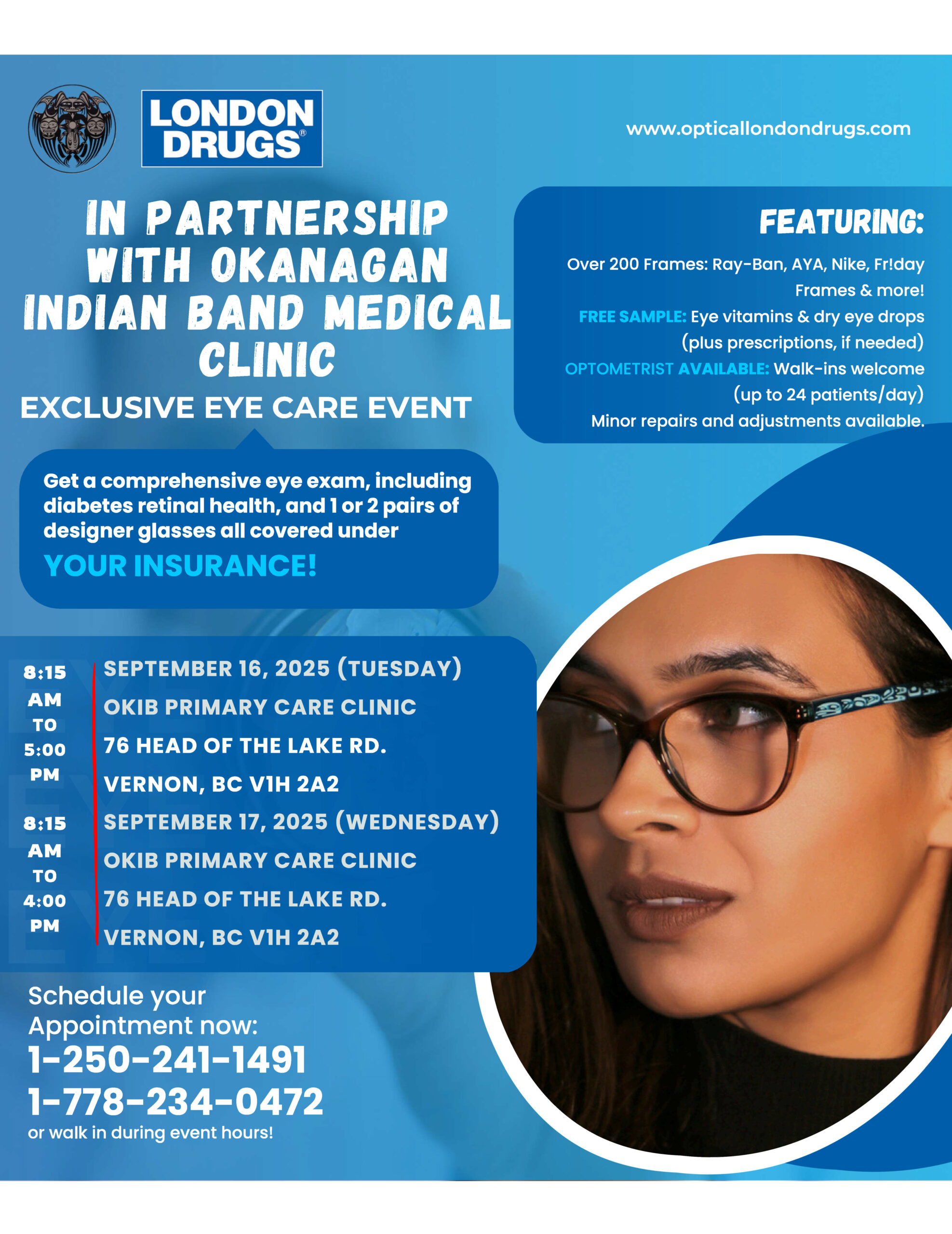 OKIB Eye Care event