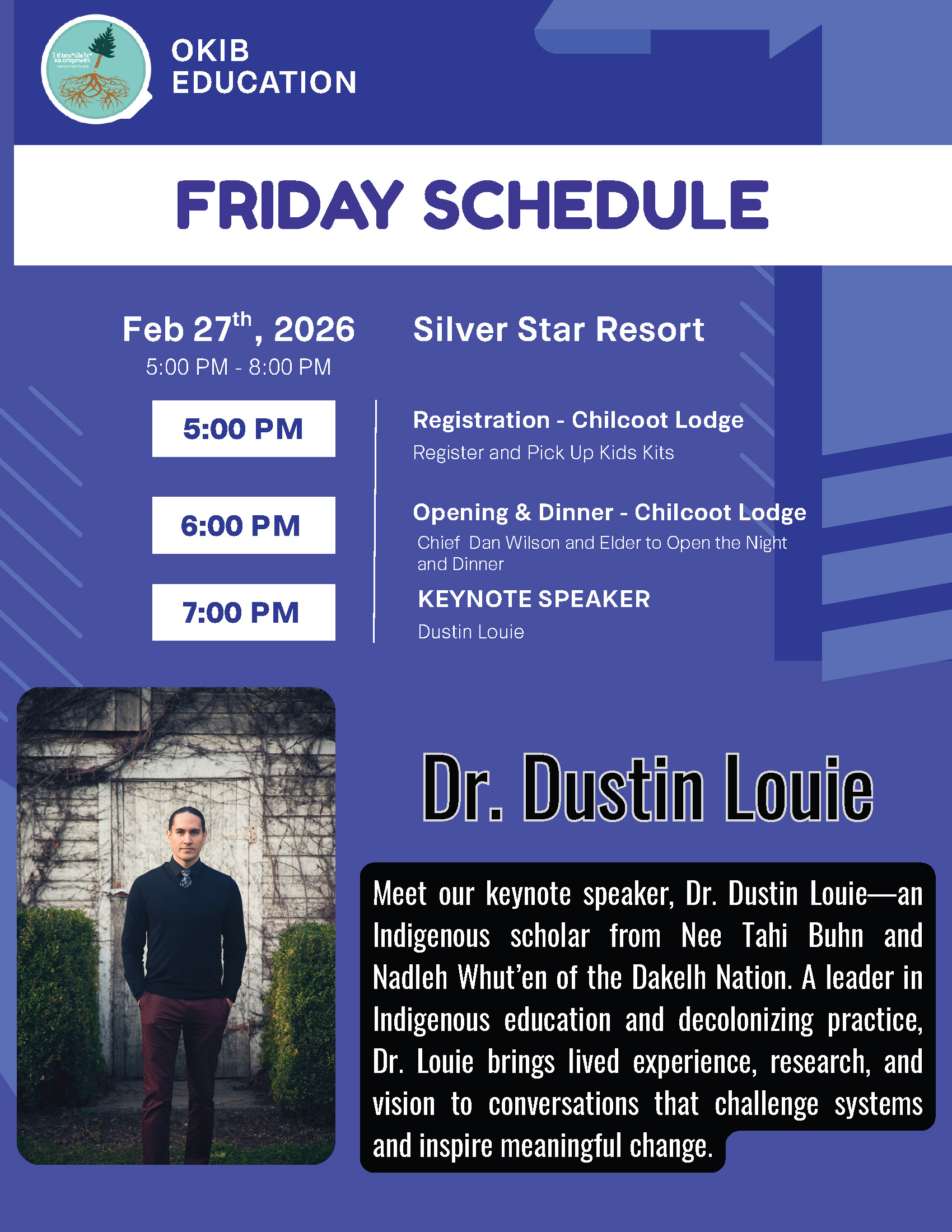 1st Annual Education Parent’s retreat Agenda Feb 27th & 28th