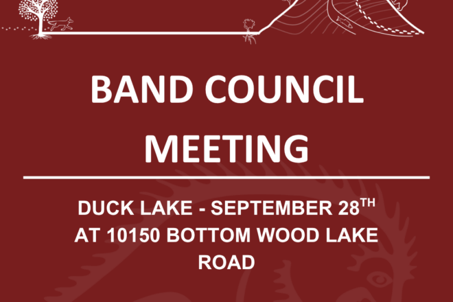 Band Council Meeting at Duck Lake