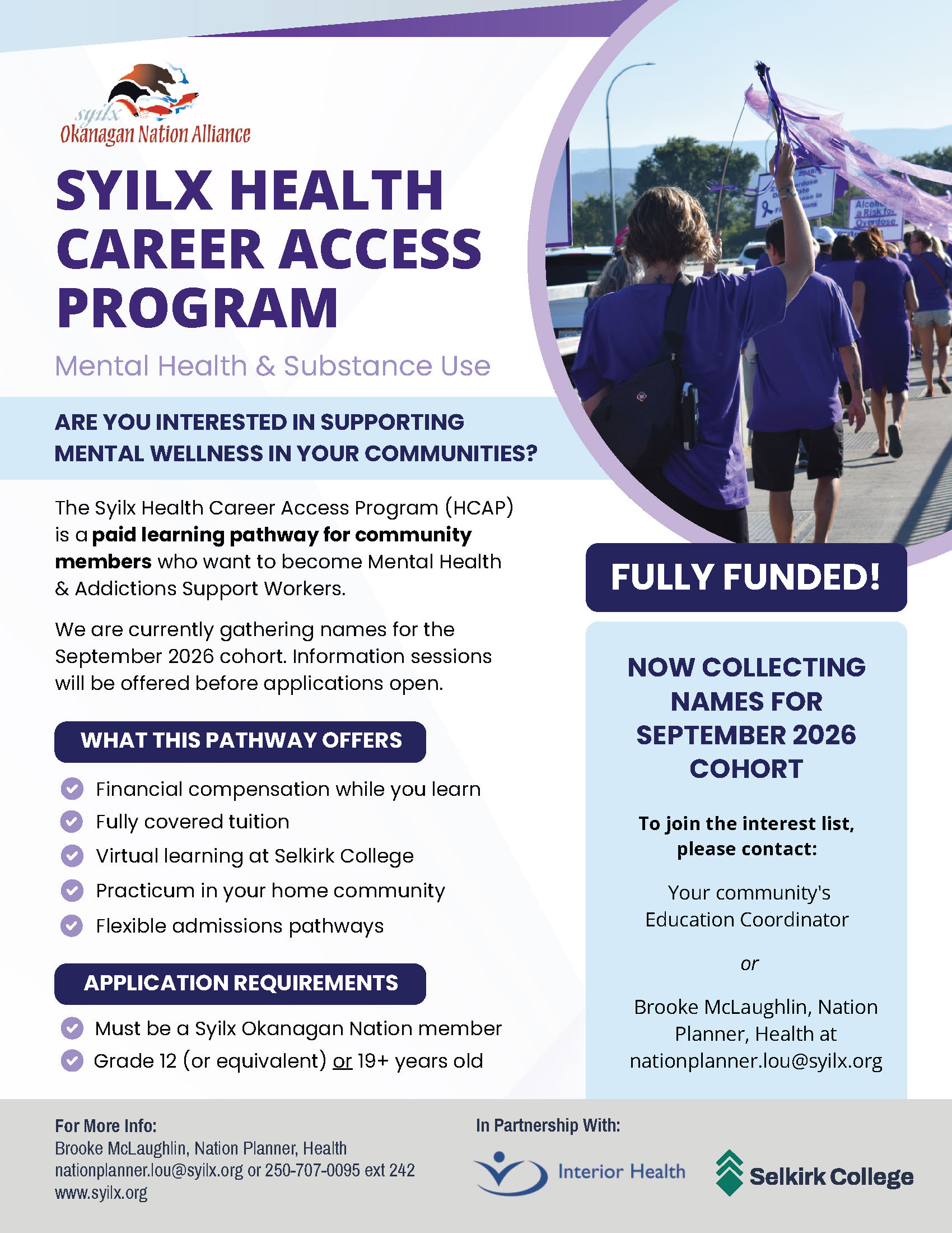 syilx Health Career Access Program