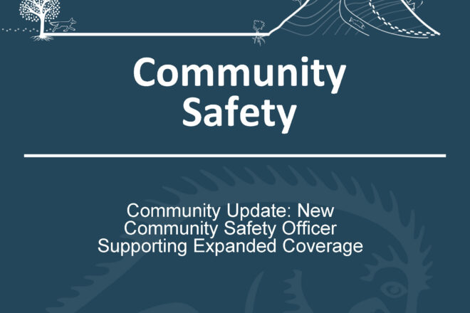 Community Update: New Community Safety Officer Supporting Expanded Coverage