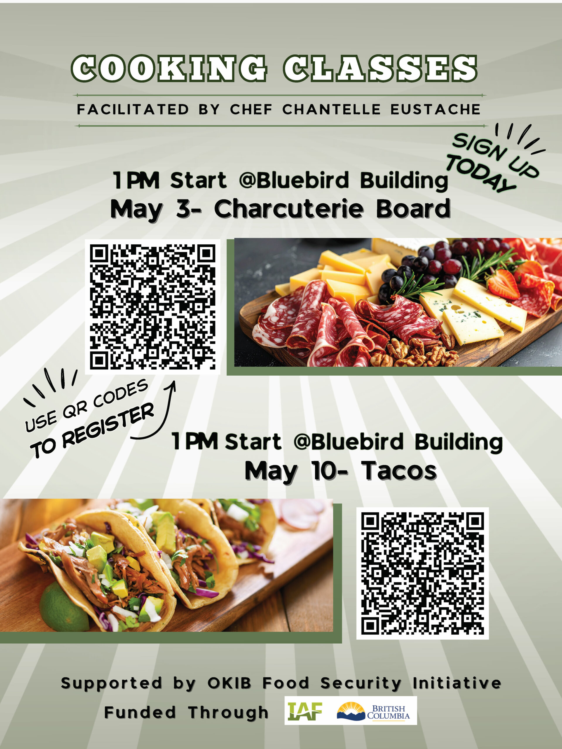 Cooking Classes with Chef Chantelle Eustache