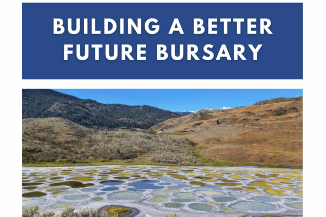 Building a better future bursary: Post Secondary Applications