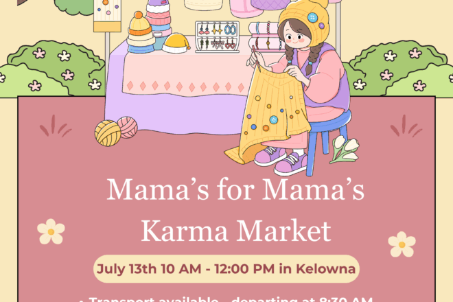 Mamas for Mamas Karma Market Visit Rescheduled