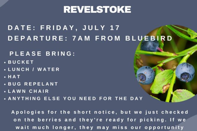 OKIB Elders Huckleberry Picking – Revelstoke