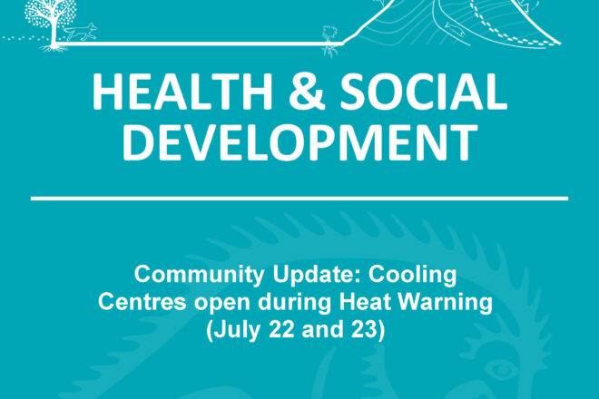 Community Update: Cooling Stations Open During Heat Warning (July 22 and 23)