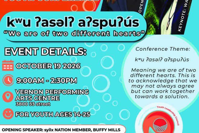 3rd Annual What Happens Upstream Youth Conference: kʷu ʔasəlʔ aʔspuʔús