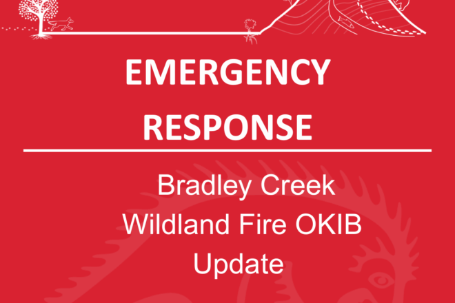 Community Update: Bradley Creek Wildfire (K41351)