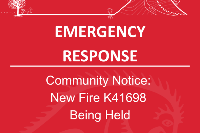 Community Update: New fire – K41698 above Six Mile ‘Under Control’ status as of Aug 19