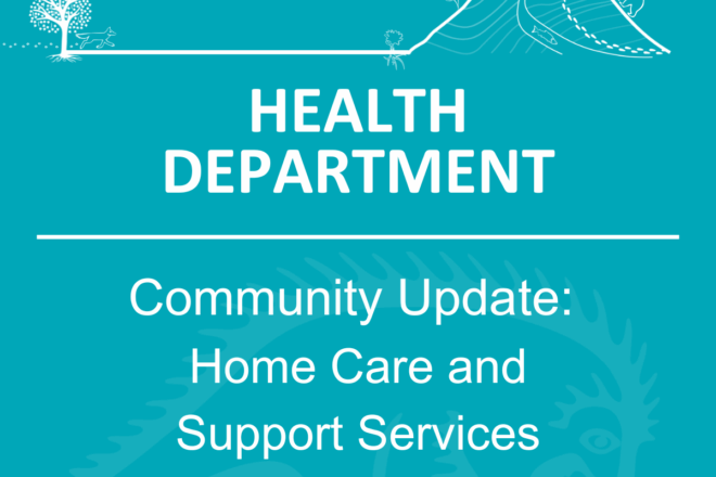 Community Update: Home Care and Support Services