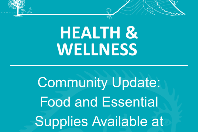 Community Update: Food and Essential Supplies Available at Bluebird