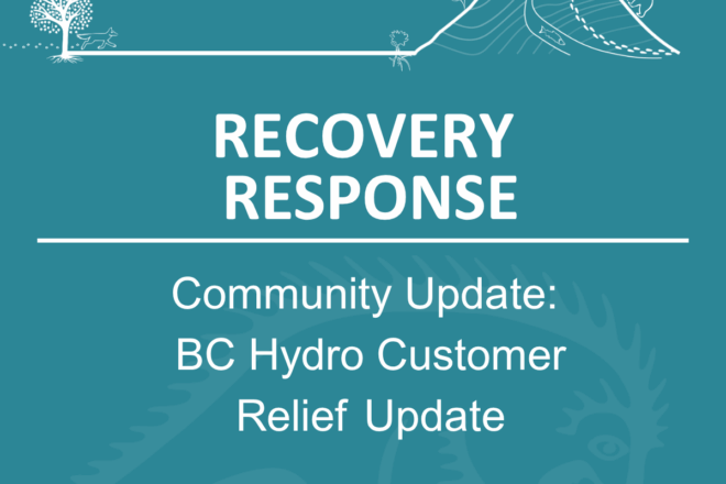 BC Hydro bill help for British Columbians who are evacuated