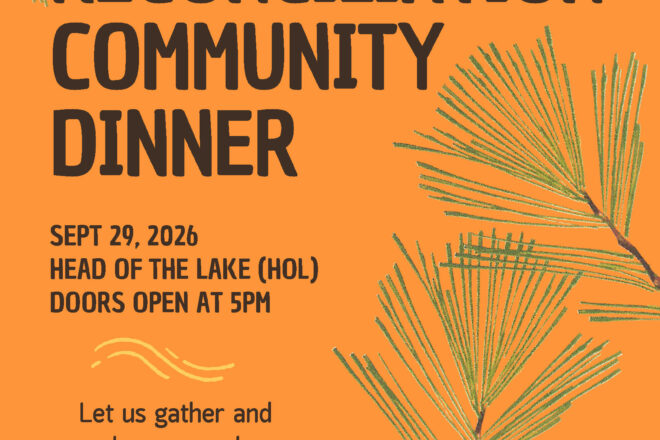 Truth and Reconciliation Community Dinner