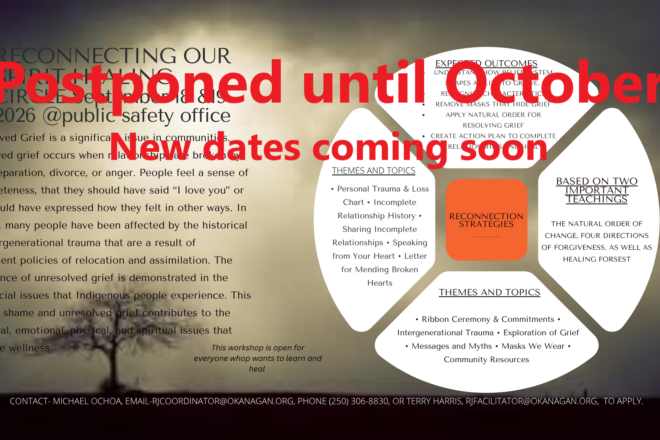 Reconnecting our spirit healing circle – September dates postponed