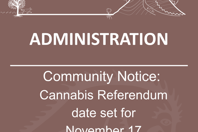 Community Notice: Cannabis Referendum and Community Information Meetings