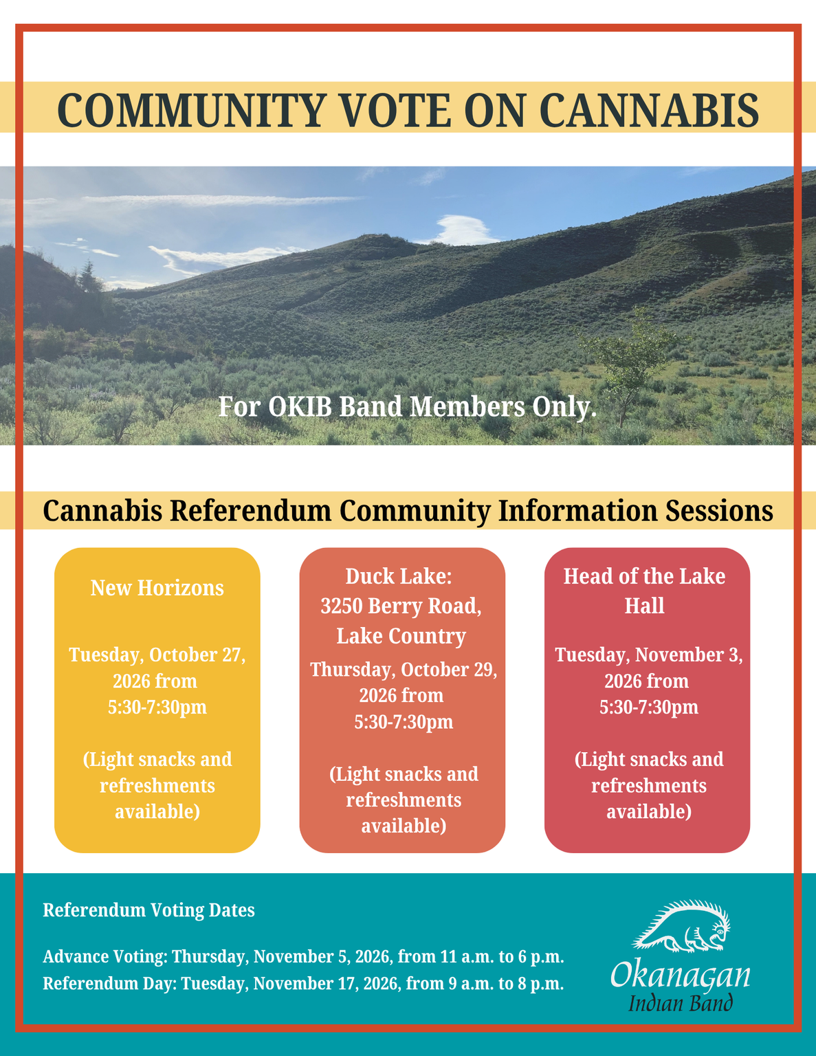 Community Update: Cannabis Referendum Community Information Sessions ...